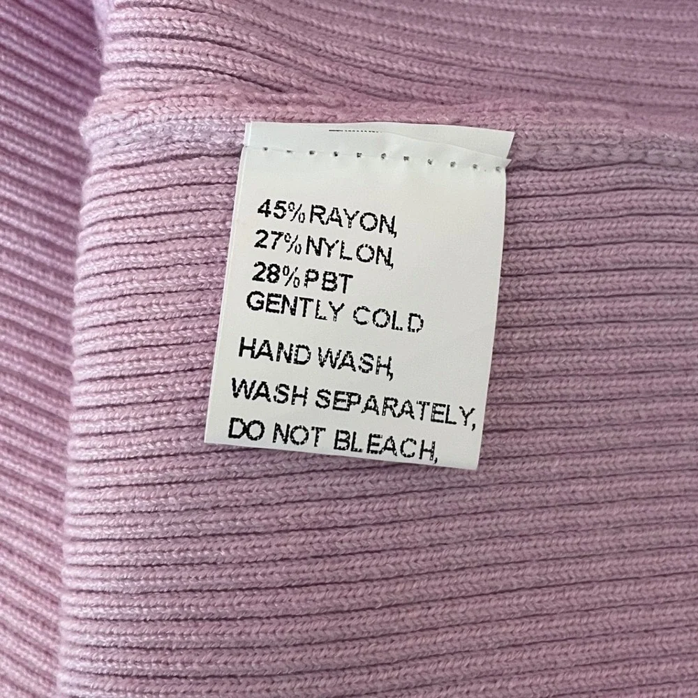 Bae the Label NEW Serenity Sleeveless Knit Maternity Midi Dress Lilac M Stretch - Picture 5 of 7